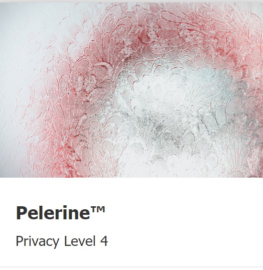 Pilkington Pelerine patterned glass