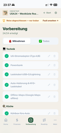 Vorbereitung