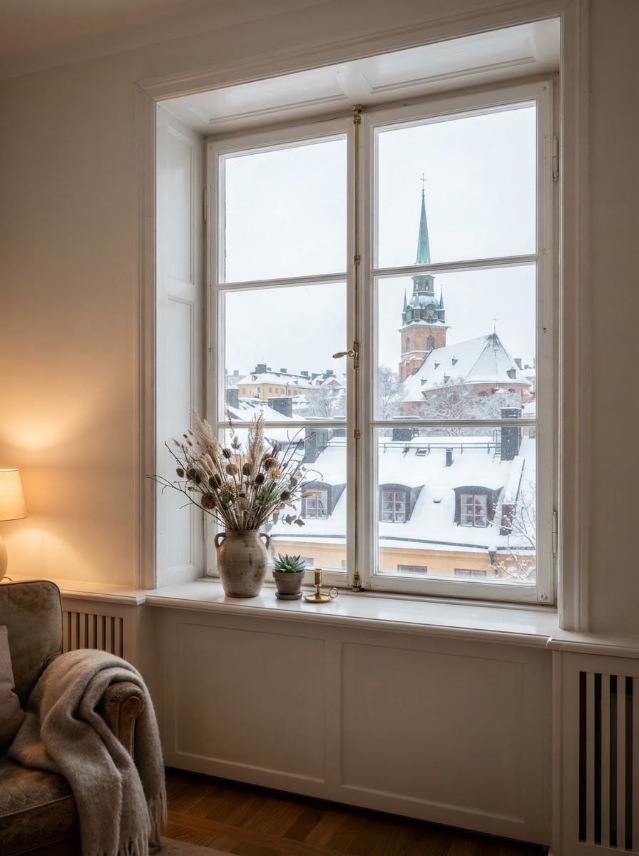 Fönsterrenovering projekt: Sekelskiftesvåning, Vasastan