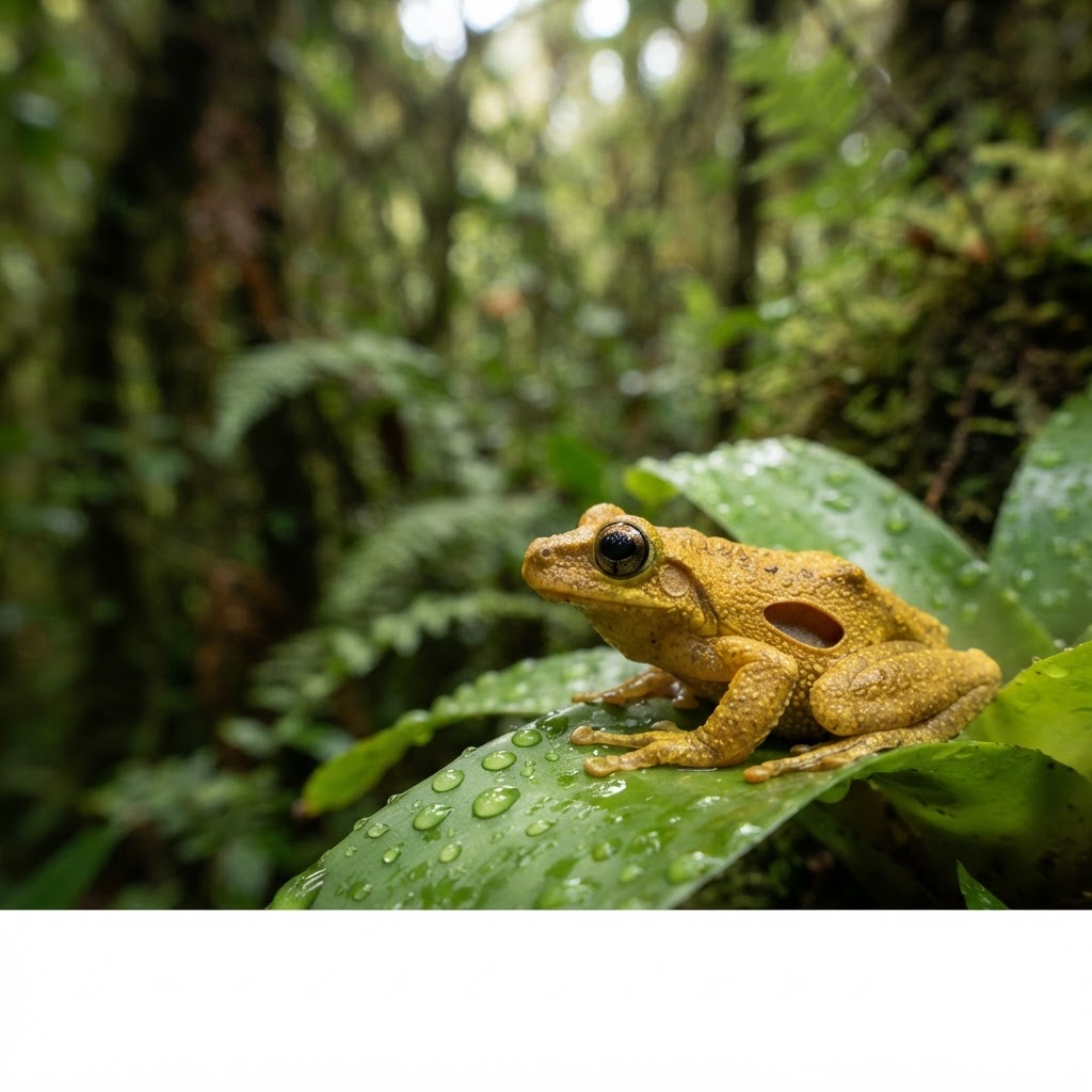Descubren en bosques de Andes peruanos a una nueva especie de rana marsupial