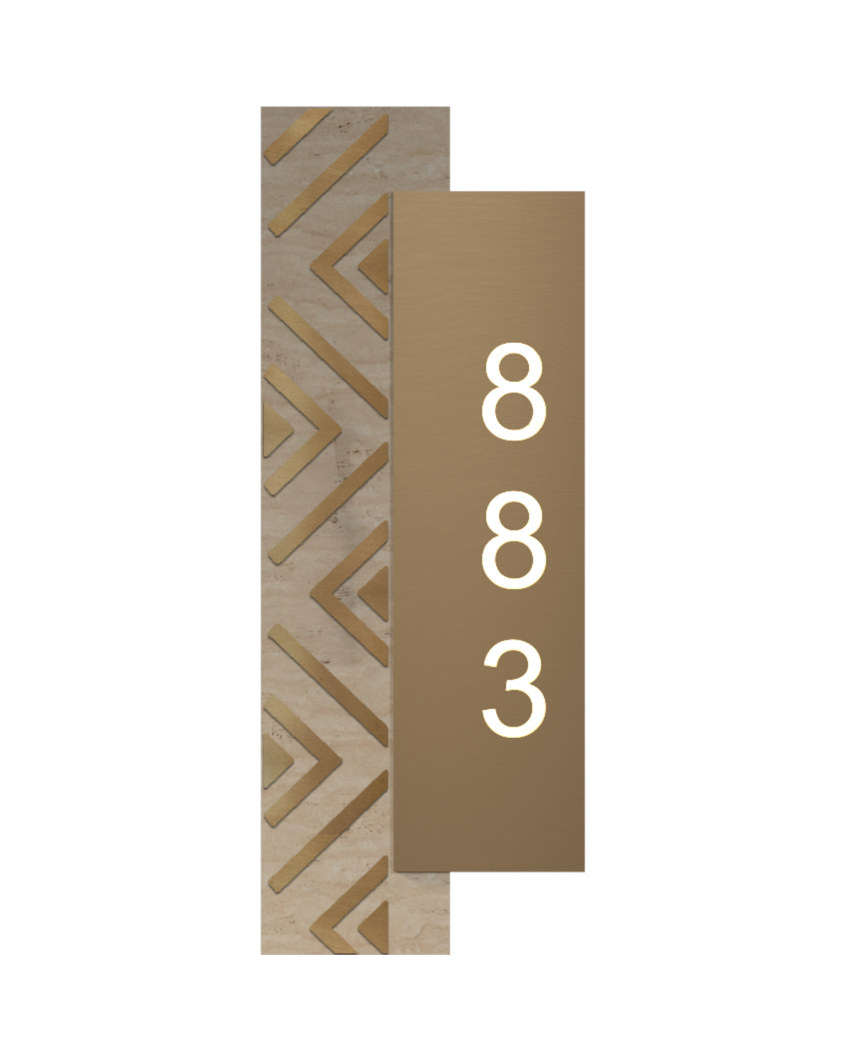 Bronze Pattern Plate — View 2