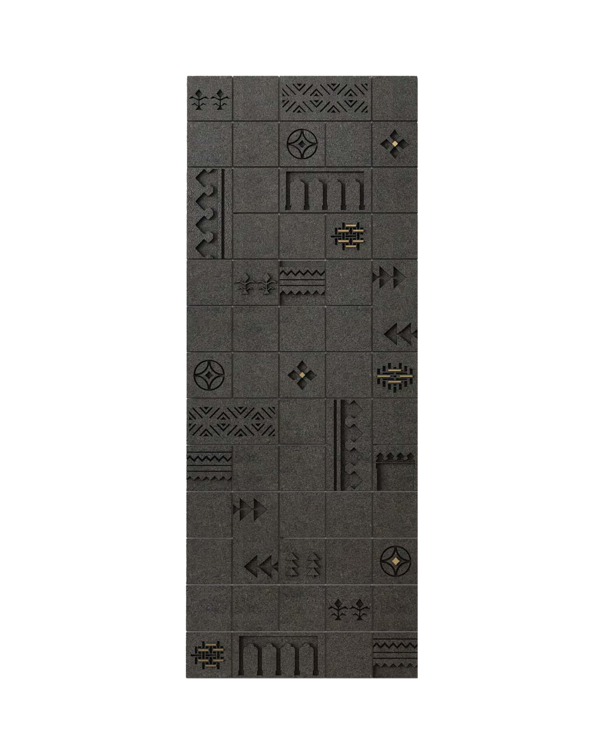 Heritage Symbols Basalt Wall — View 2