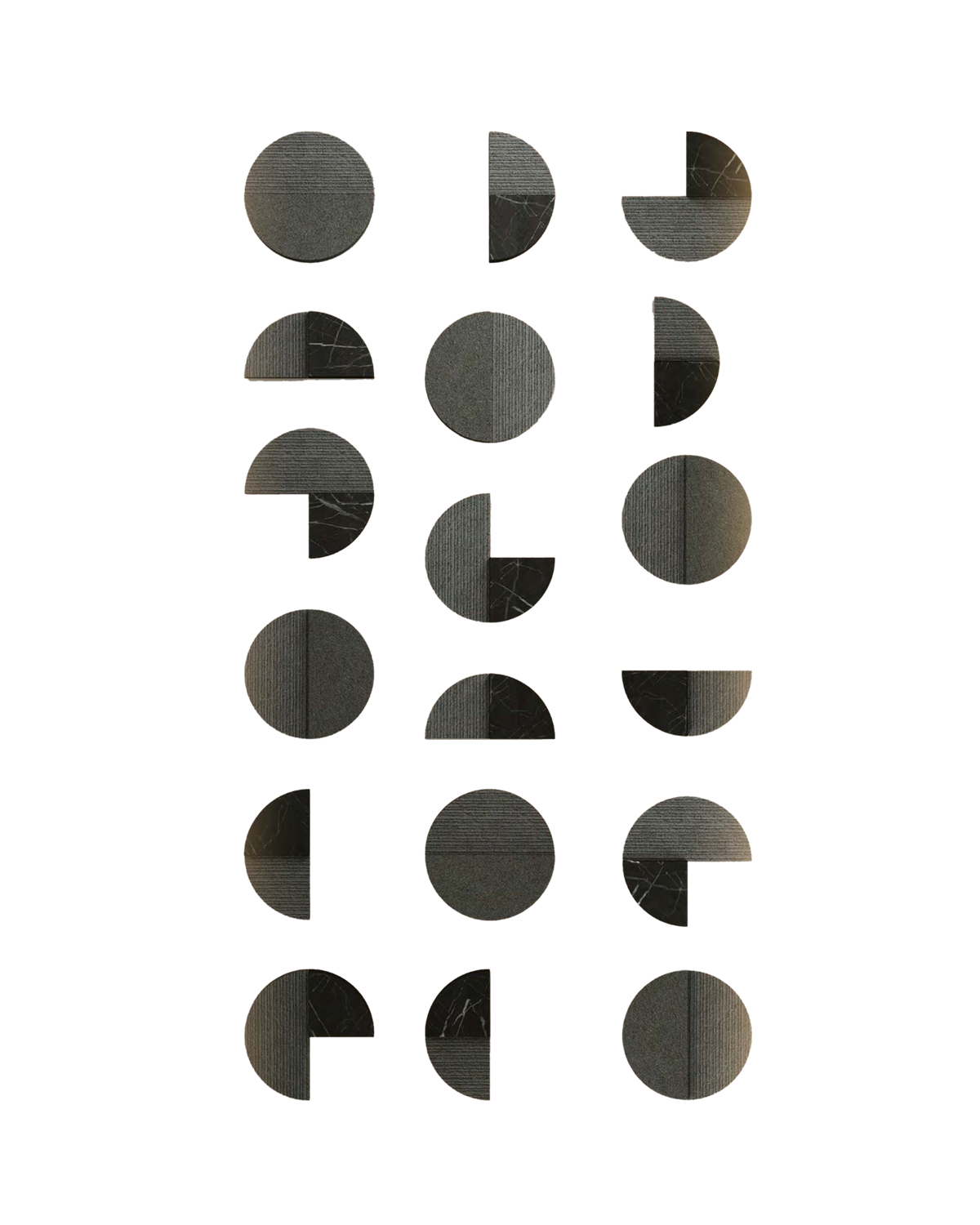 Lunar Phases Stone Wall Set — View 2