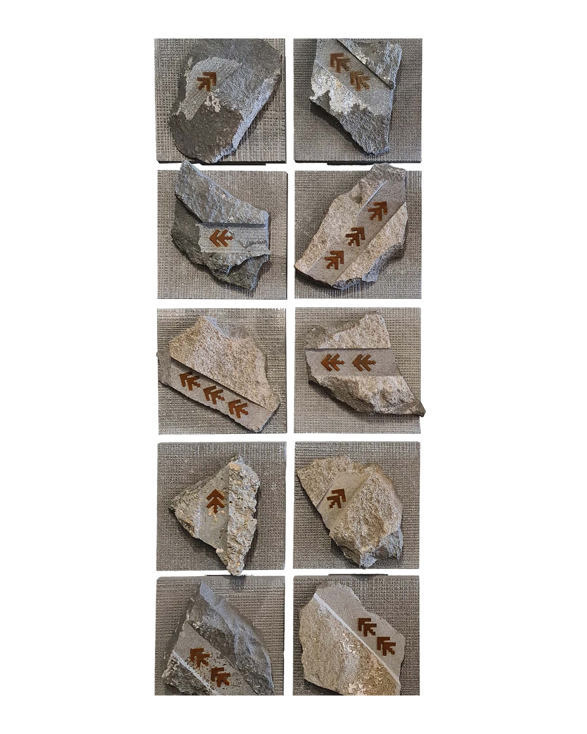 Arrow Fragment Stone Tiles — View 2