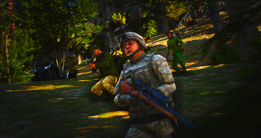 Military training operation
