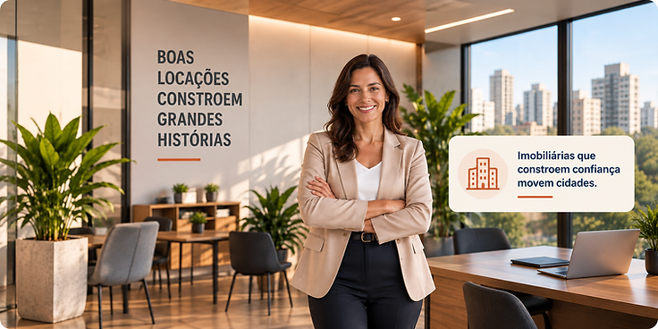 Profissional de imobiliária