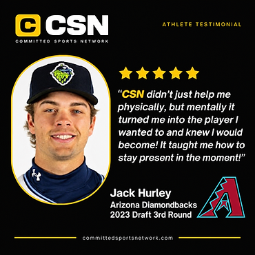 Jack Hurley — Arizona Diamondbacks · 2023 Draft, 3rd Round athlete testimonial