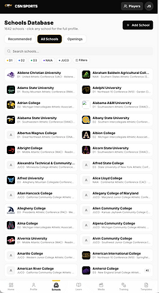 Schools Database