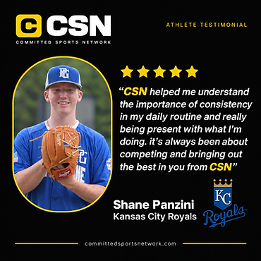 Shane Panzini — Kansas City Royals athlete testimonial