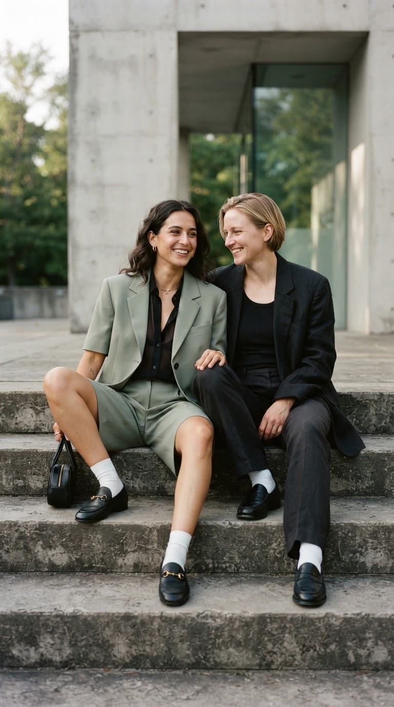 The Quiet Tailored Short Suit