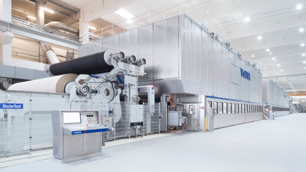 Industrial paper manufacturing machine