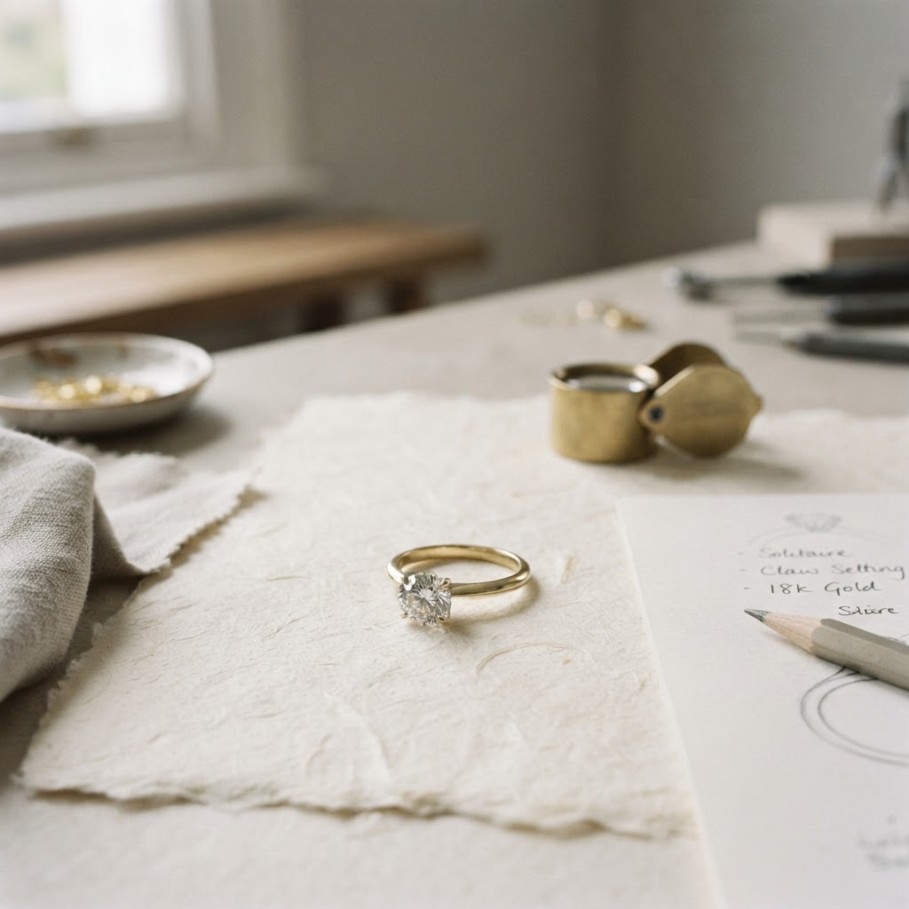 Custom Solitaire Engagement Rings: A Practical Design Guide