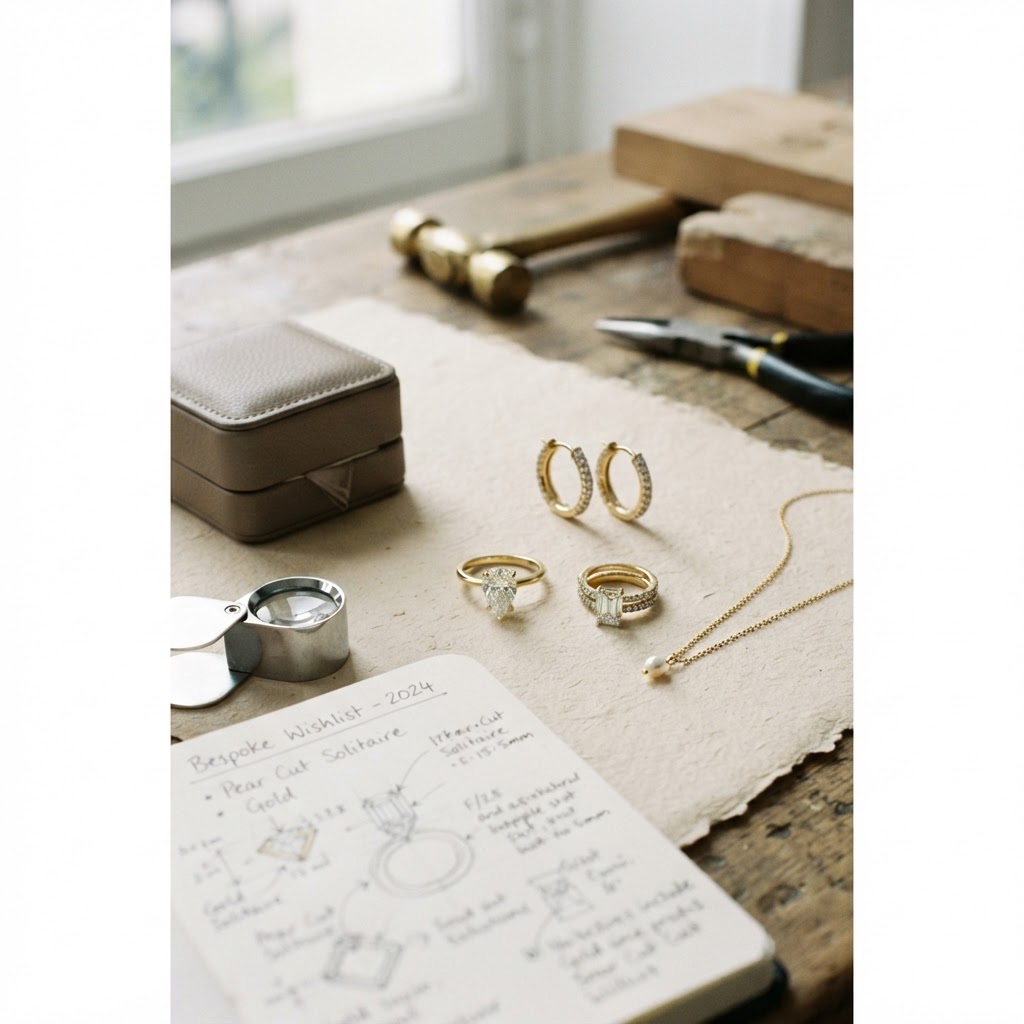 Guide to Managing Your Bespoke Jewellery Wishlist