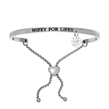 Silver & Blue Topaz Bracelet (INT7189)