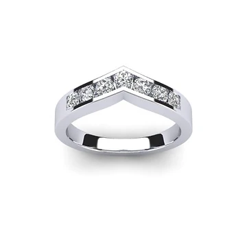 Round Diamond Solitaire Engagement Ring | Cushion Claw 18ct White Gold