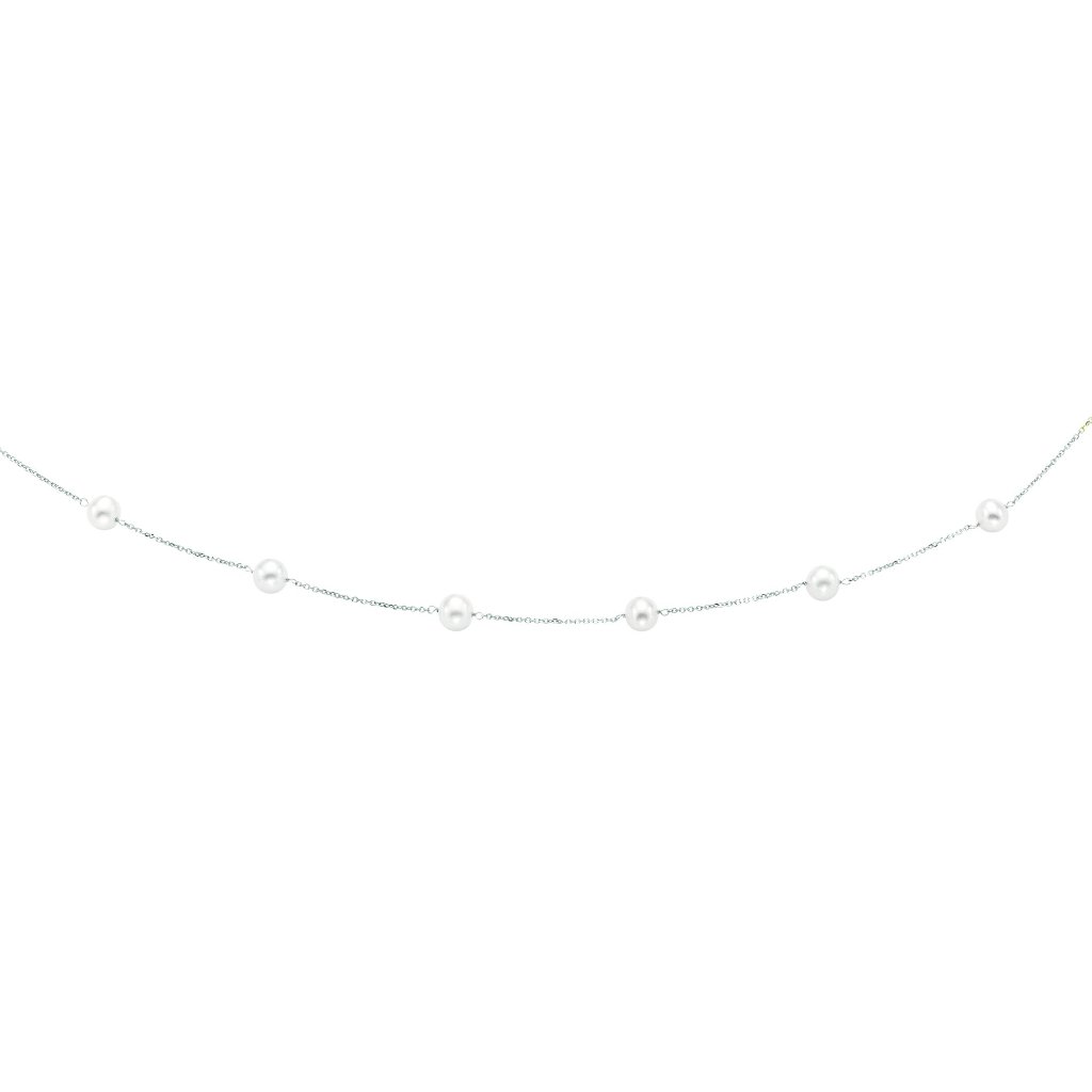 White Gold Tennis Bracelet (WTC3) 1