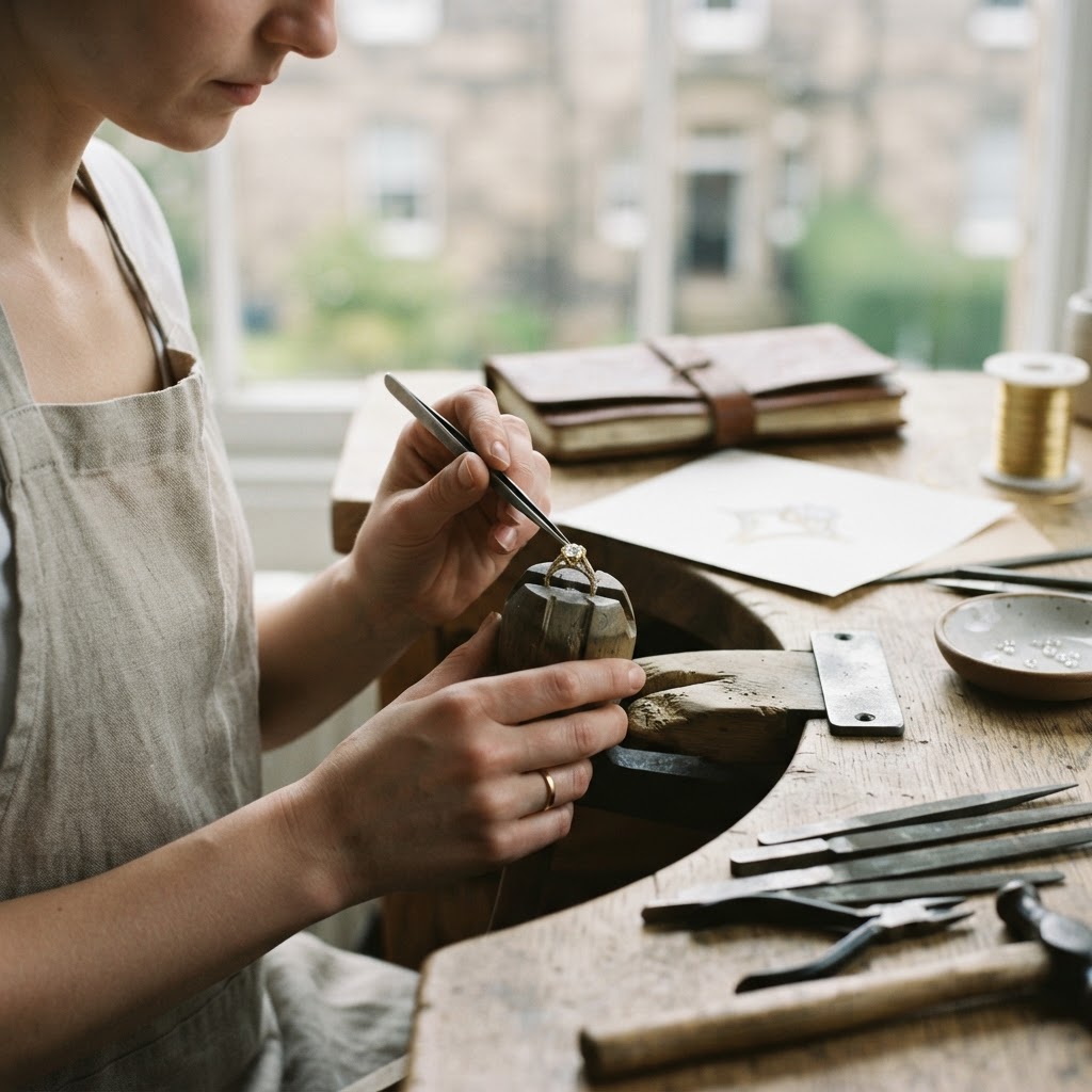Custom Engagement Ring Process in Scotland: A Step-by-Step Guide