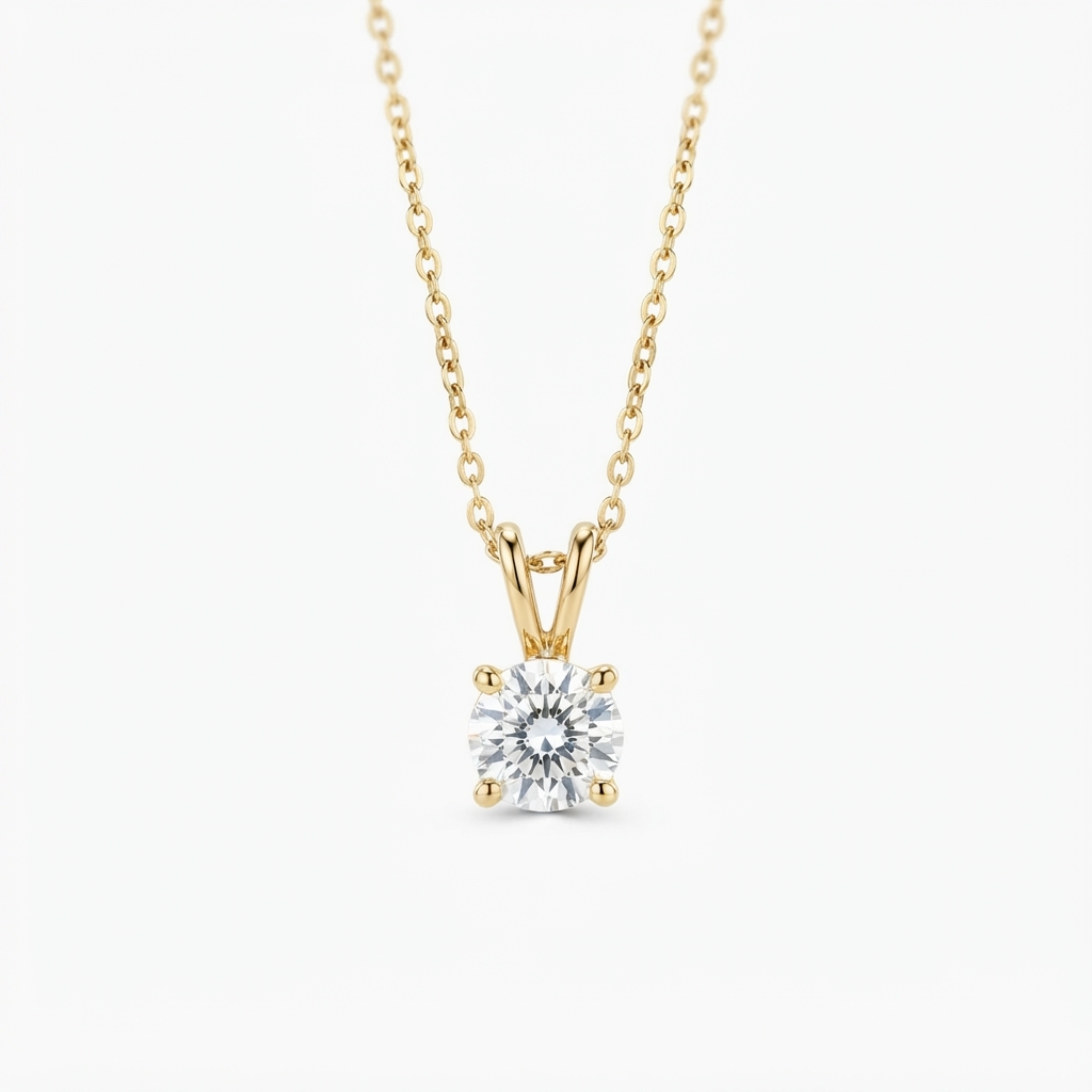 Diamond Pendant Necklace 1
