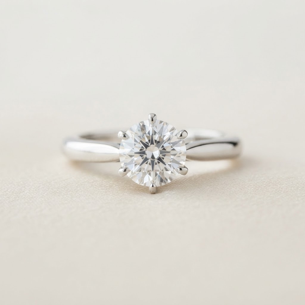 Diamond ring macro photography