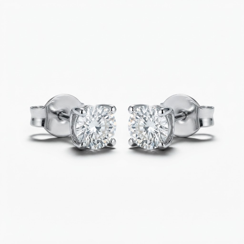 Diamond Stud Earrings 1
