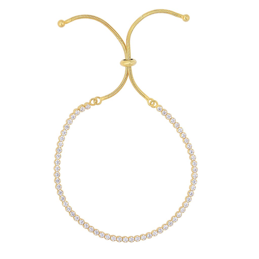 Gold Bar Necklace (AGN3493) 1