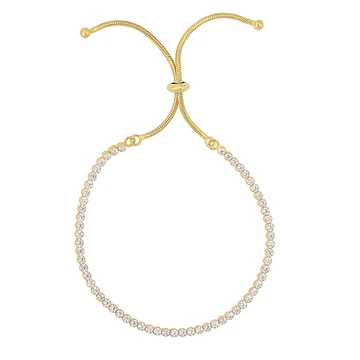 Gold Bar Necklace (AGN3493)