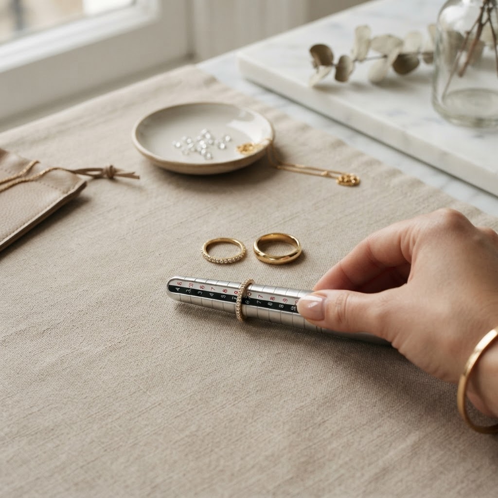 How to Measure Ring Size With an Existing Ring or Sizer