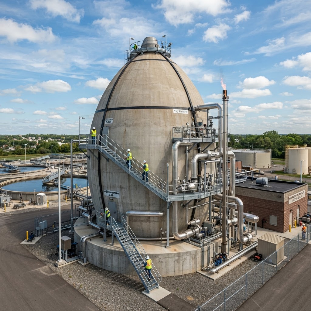 Egg-Shaped & Cylindrical Digesters