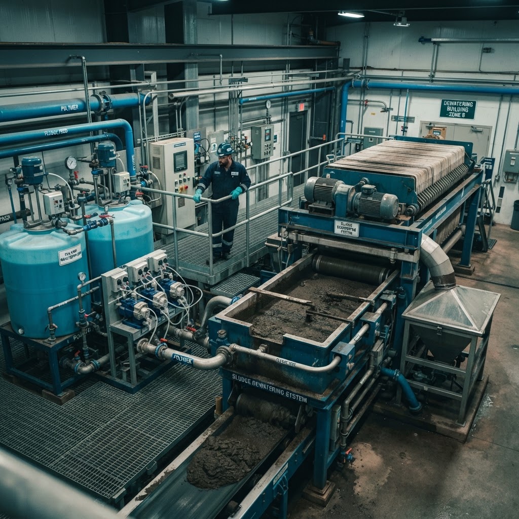 Polymer Dosing for Dewatering: Getting Cake Solids Right