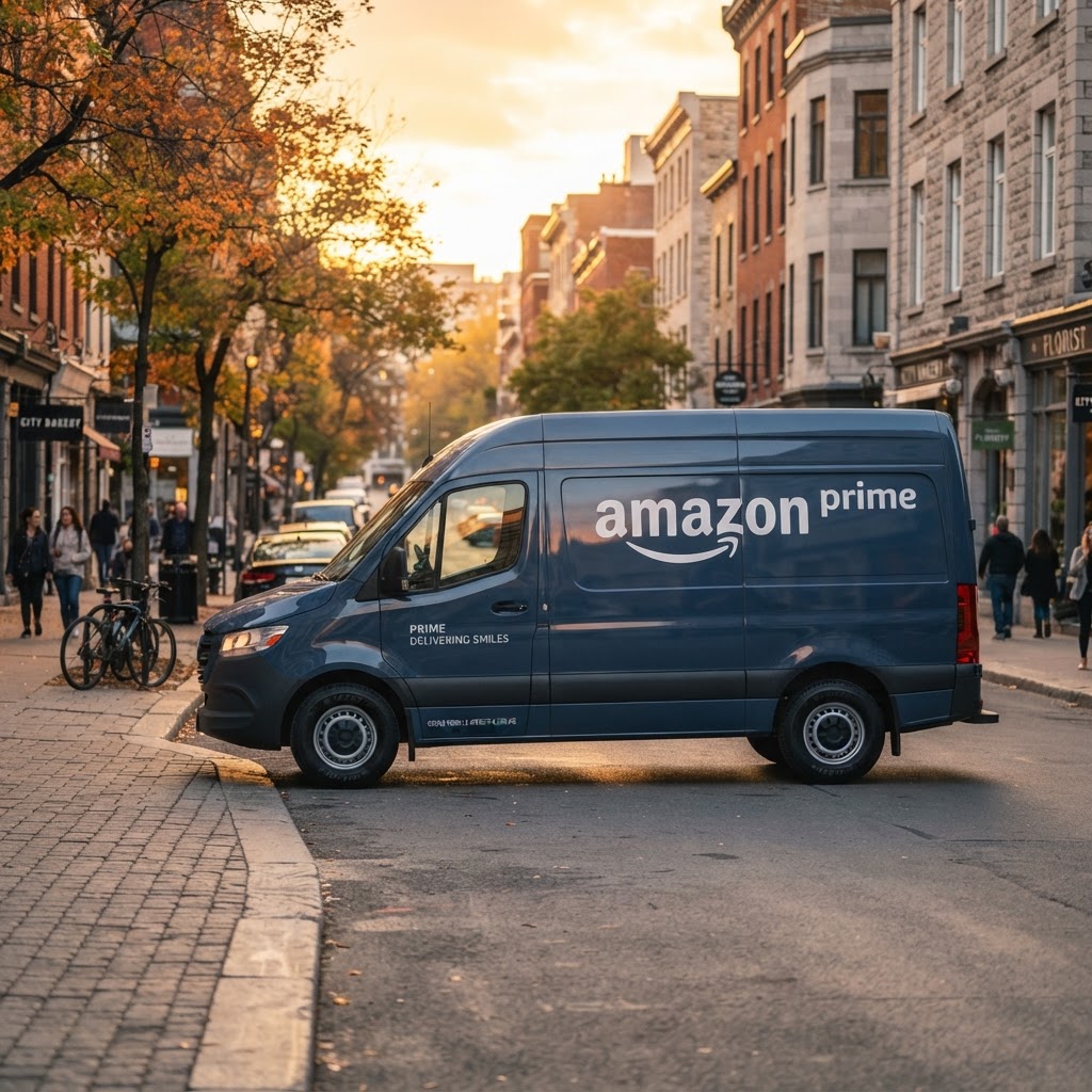 Amazon delivery van