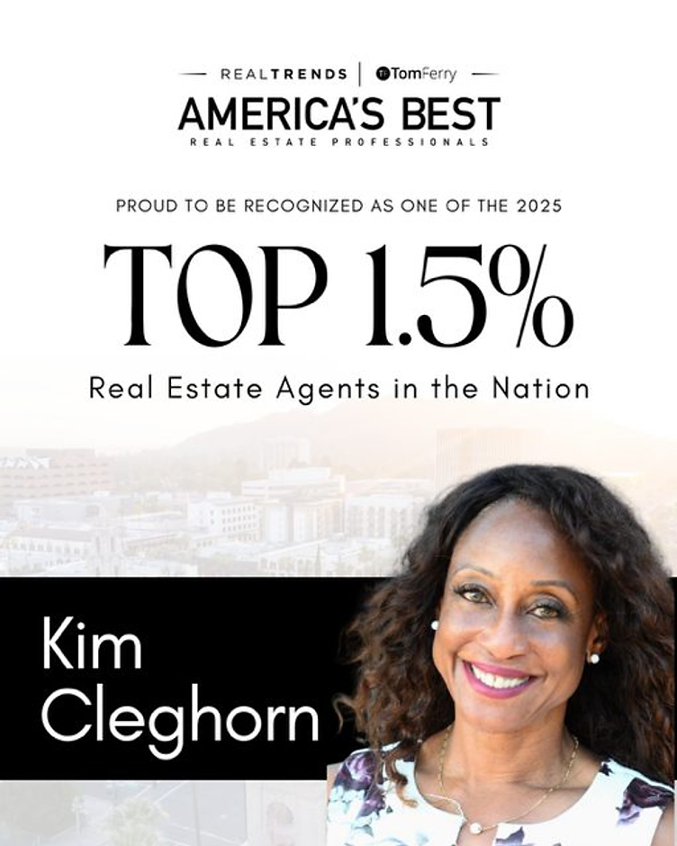 Kim Cleghorn — Top 1.5% Real Estate Agents in the Nation 2025