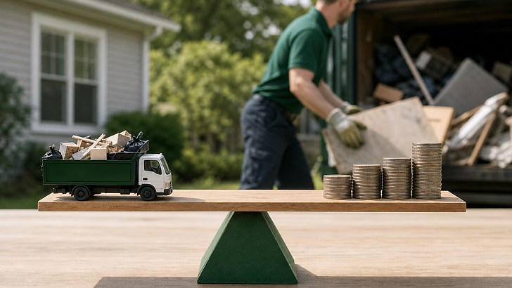 Junk Removal Cost: What Moves the Price Up or Down