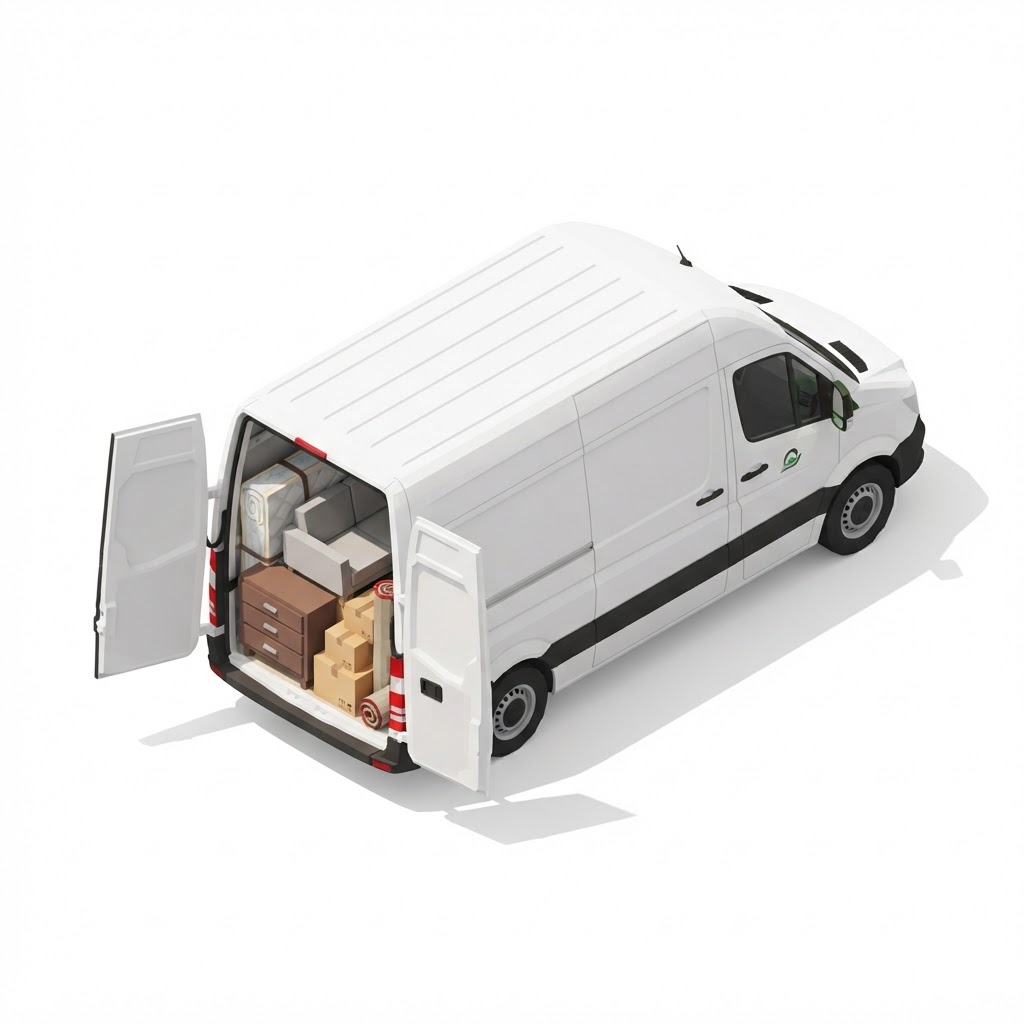 Heavy Load — how much fits in the truck