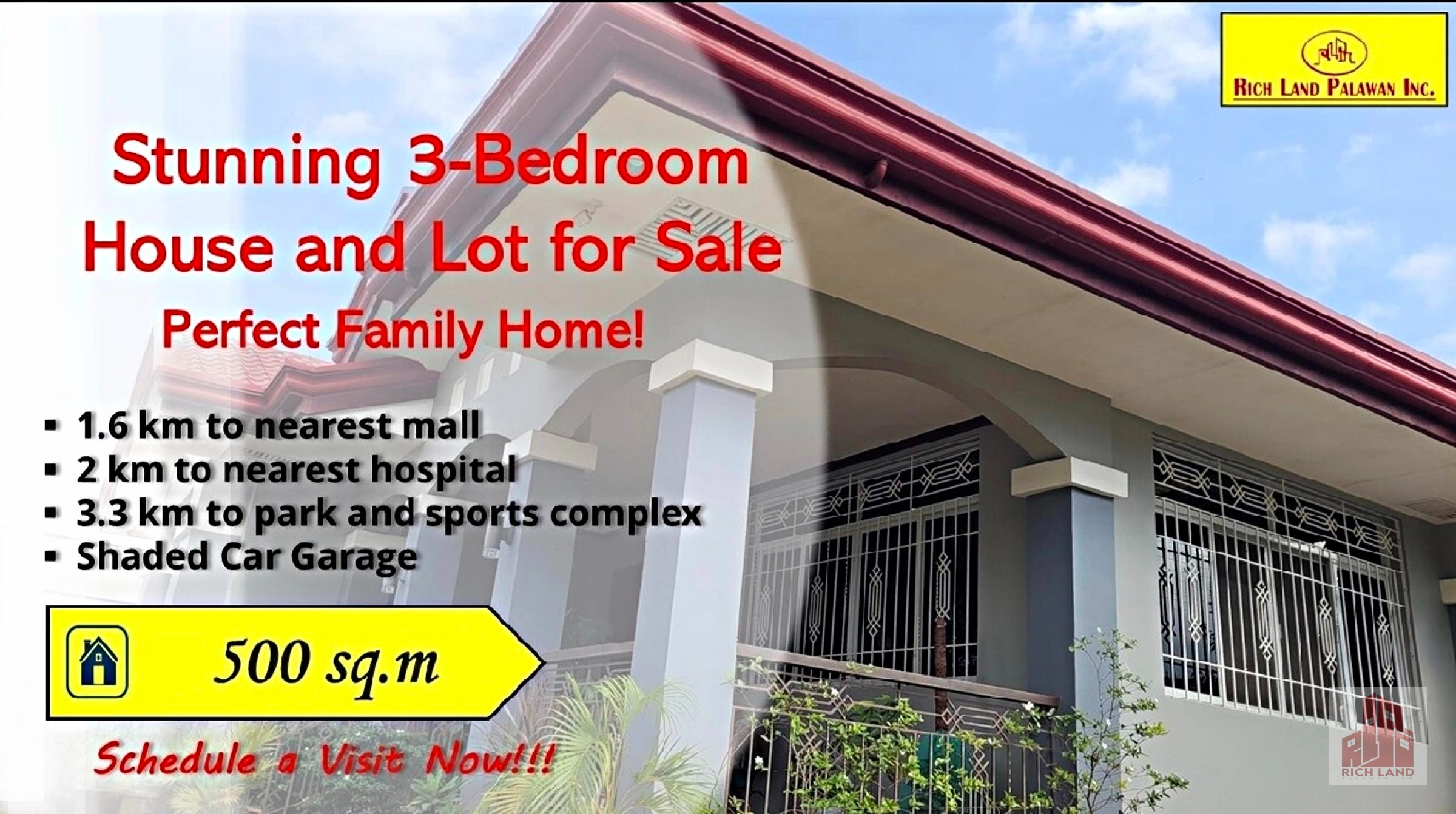 STUNNING 3-BEDROOM HOUSE & LOT FOR SALE IN PUERTO PRINCESA CITY