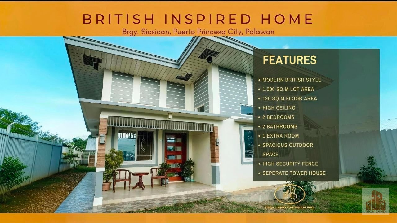 Modern British Style Single-Family House in Puerto Princesa