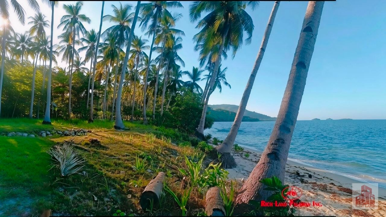 A Spectacular Scenery Beach Lot For Sale in Teneguiban, El Nido
