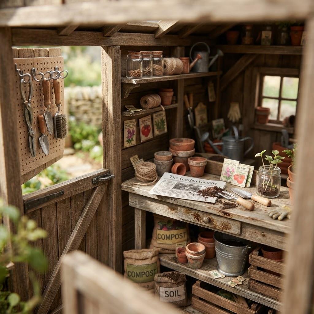 Garden Potting Shed