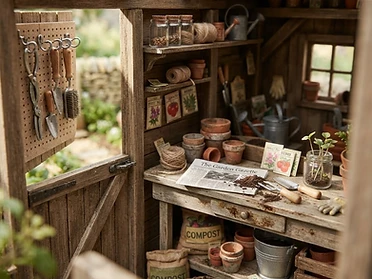 Garden Potting Shed