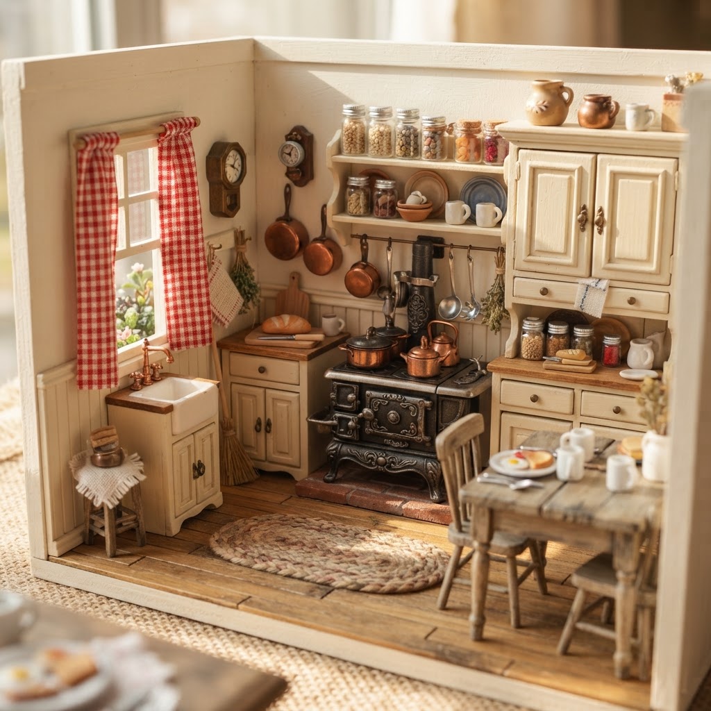 Cozy Farmhouse Kitchen
