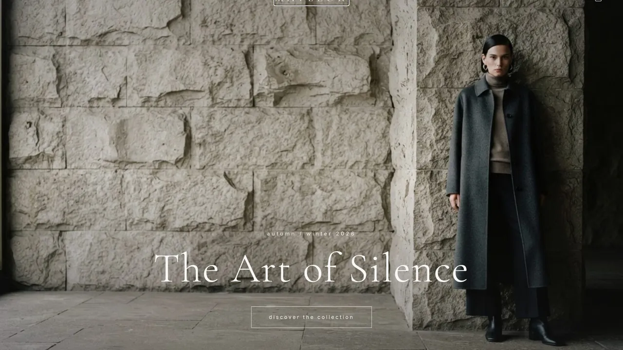 Mavelor — Quiet Luxury Fashion Store template preview