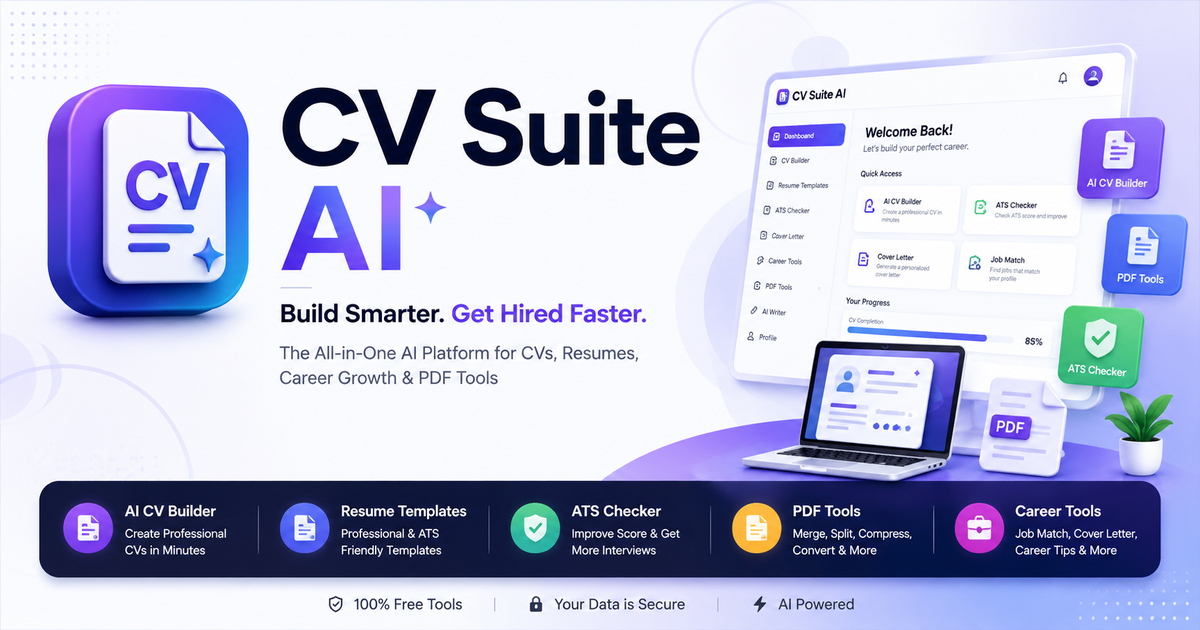 CV suite AI — official preview image