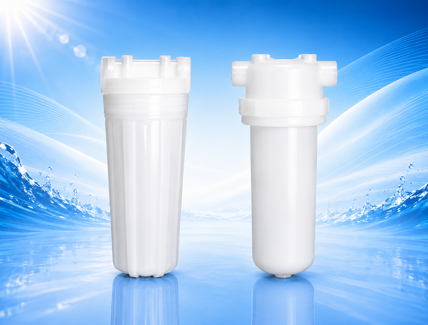 Natural PP Filter Housing