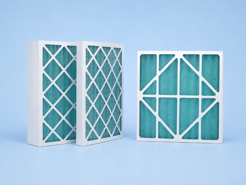 Glass Fiber Flat Panel Filter