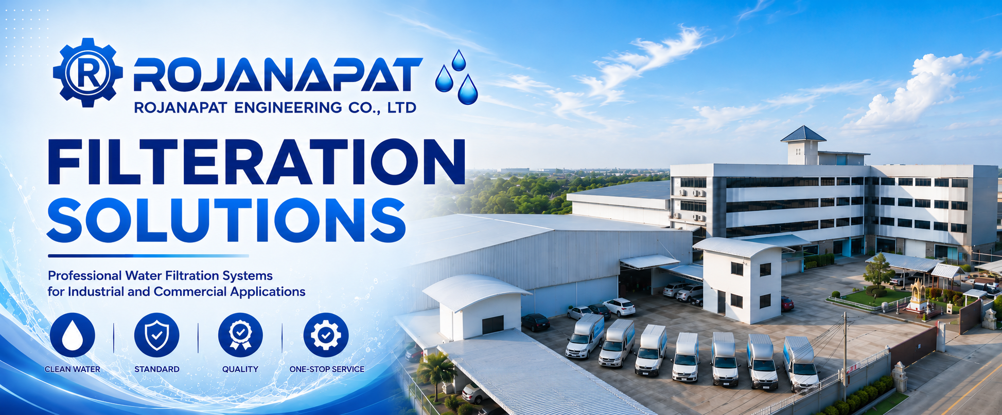 Rojanapat Engineering – Professional Water Filtration Systems
