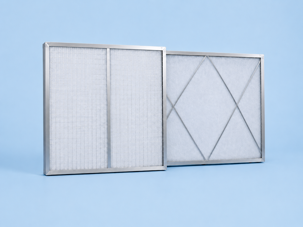 Synthetic Fiber Flat Panel Filter