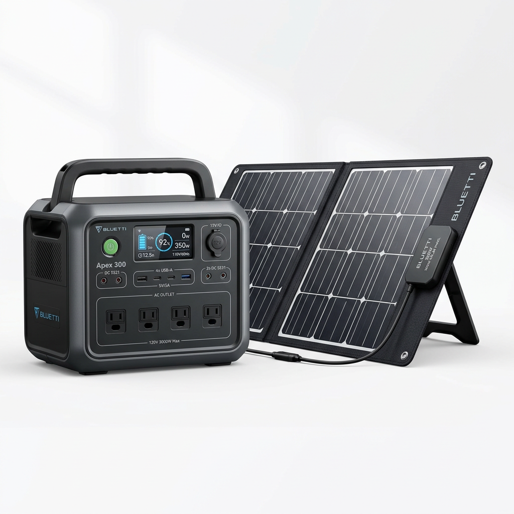 BLUETTI Apex 300 + 350W Solar