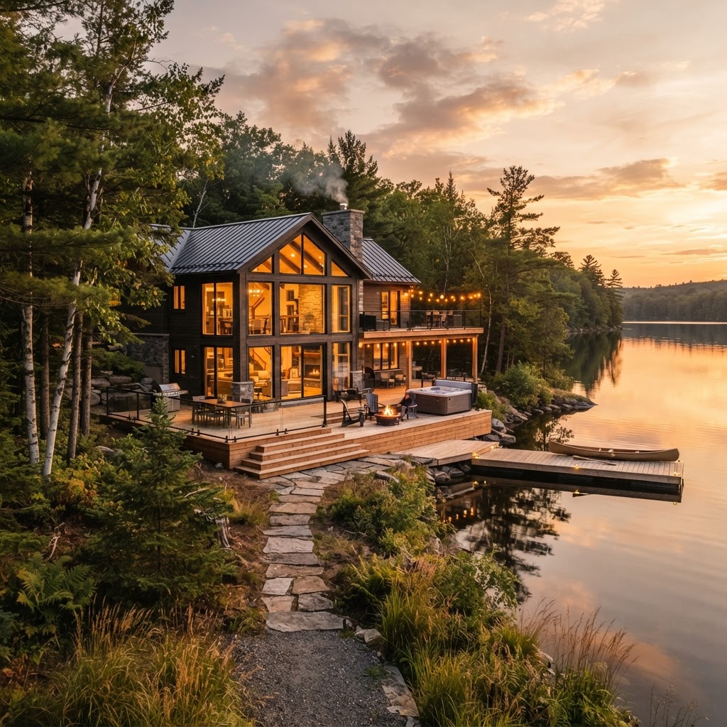 Cozy Lakefront Cabin Retreat