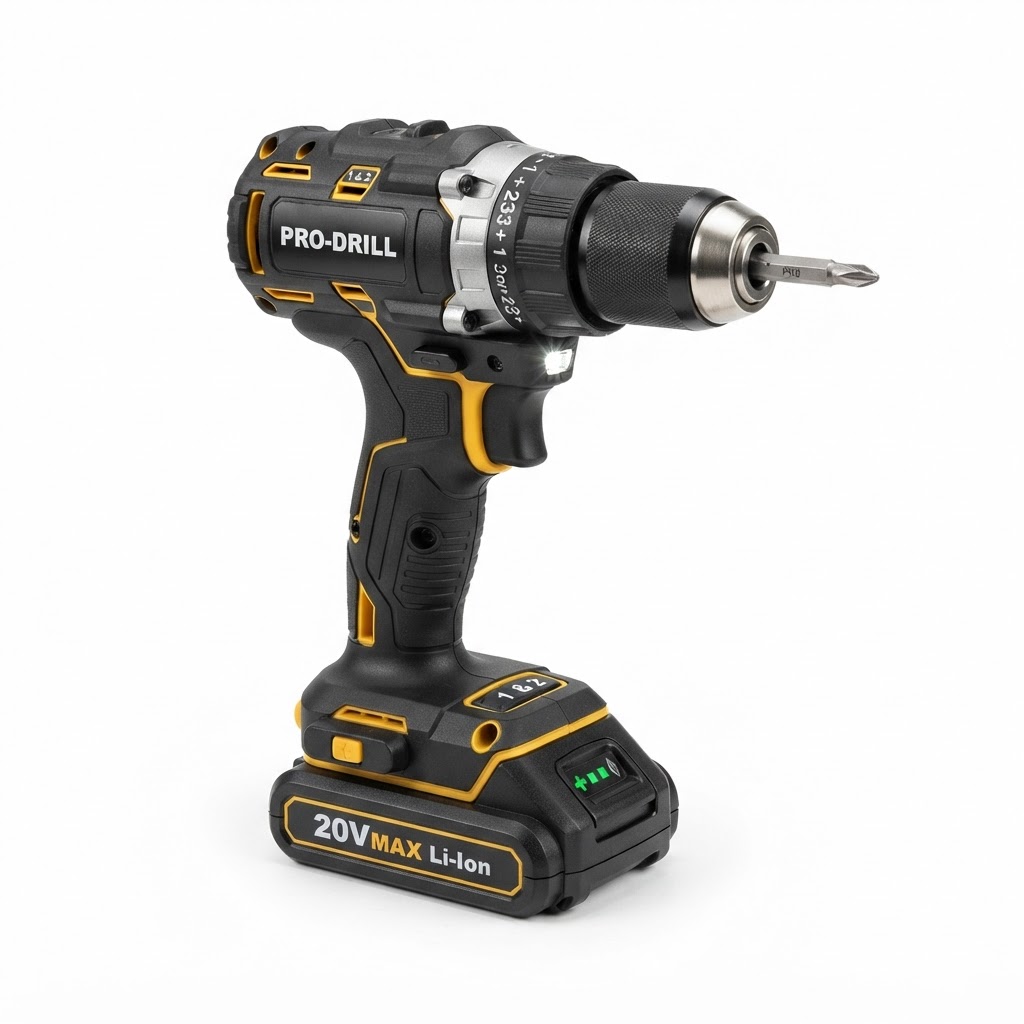 Pro Cordless Power Drill Kit