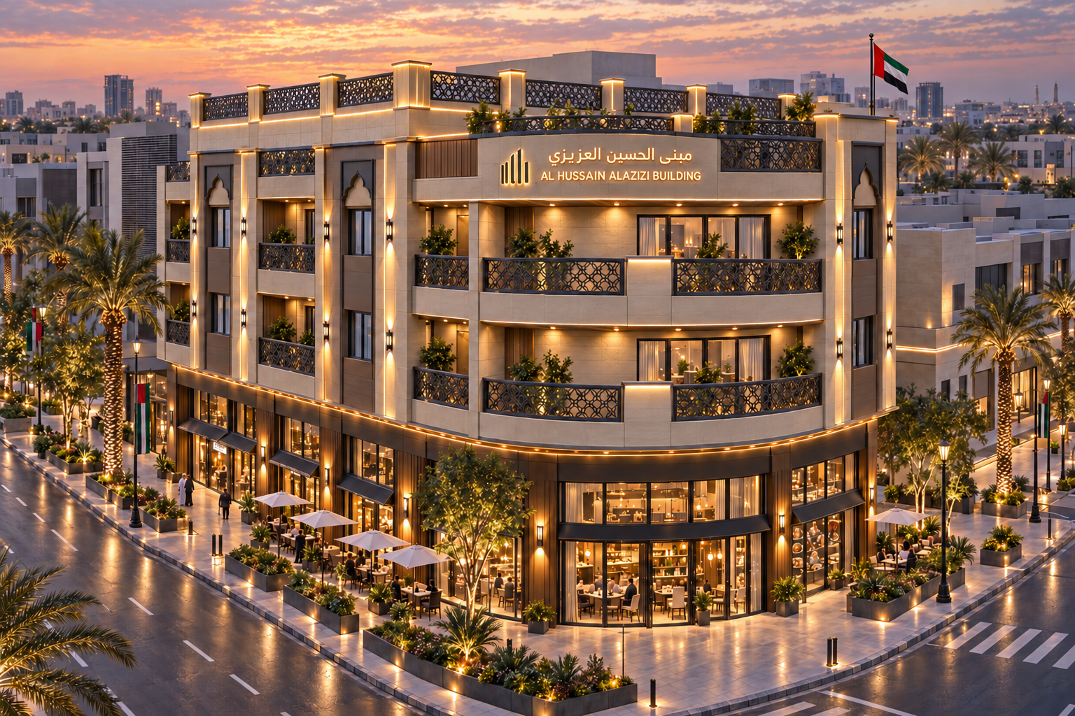 مبنى العثمان القابضة — مختلط G+2 in Dubai by Deira Engineering Consultants