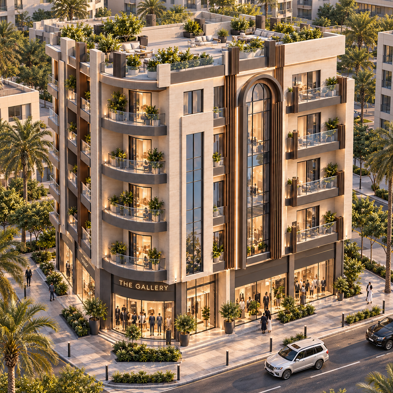 ذا جاليري - نايف — مبنى مختلط G+4 in Dubai by Deira Engineering Consultants